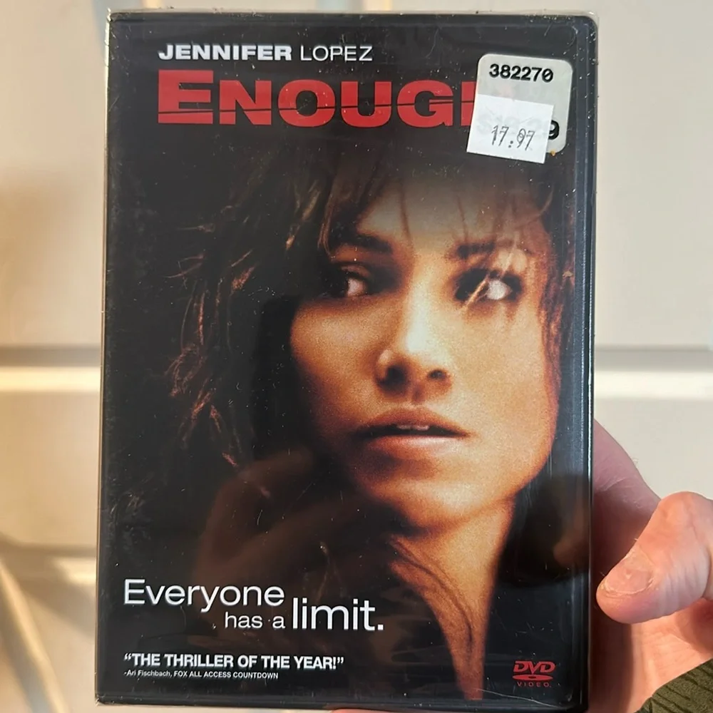 ENOUGH DVD: BRAND NEW